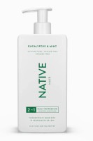 Native 2-in-1 Shampoo & Conditioner Eucalyptus & Mint 16.5 oz.