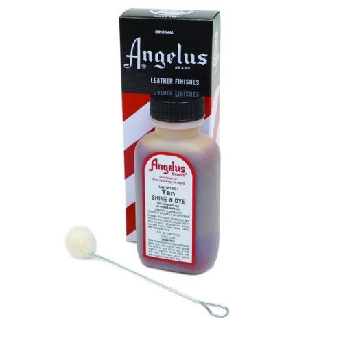 Angelus Shine and Dye Tan 3 oz.